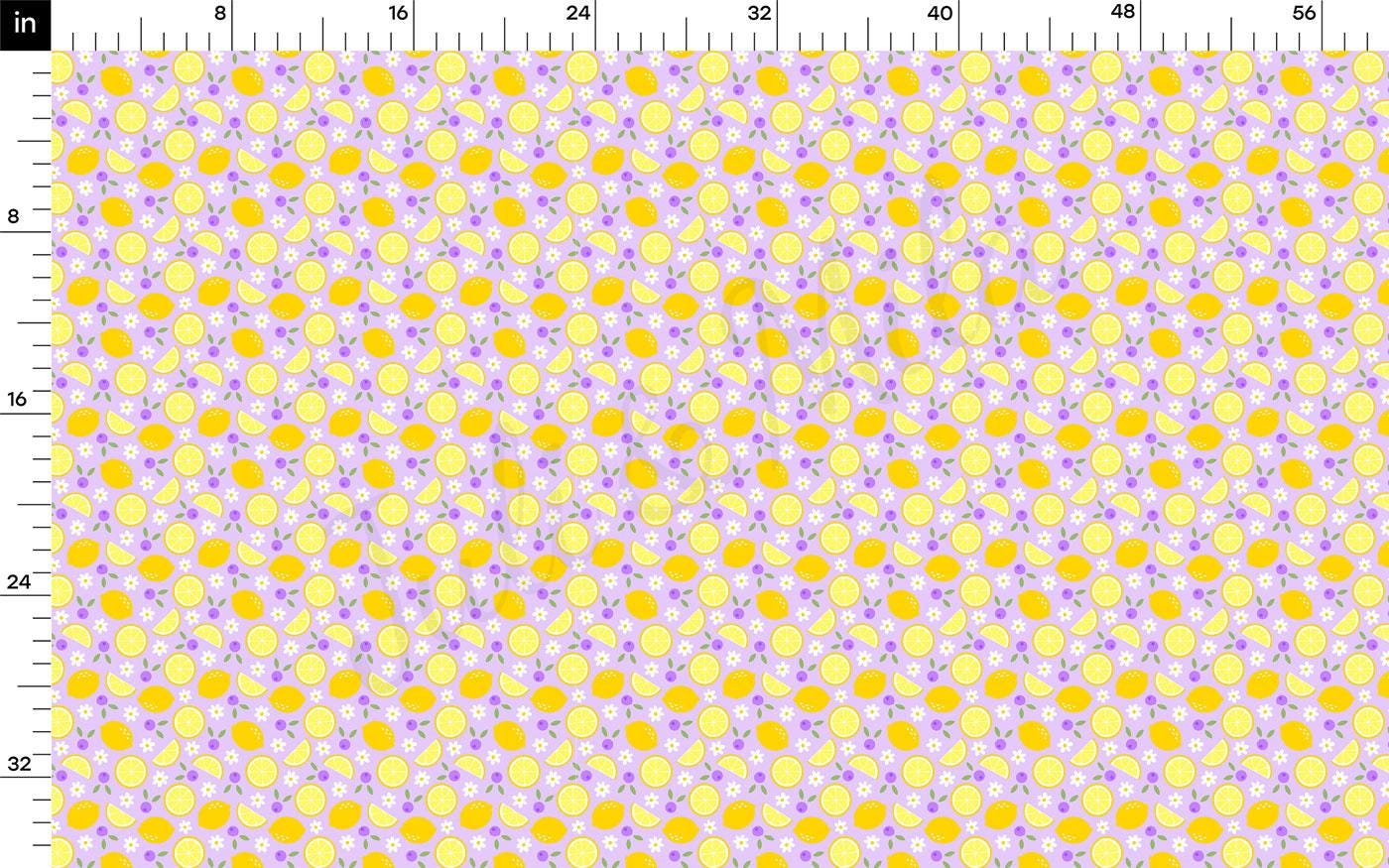 a yellow and purple pattern on a white background