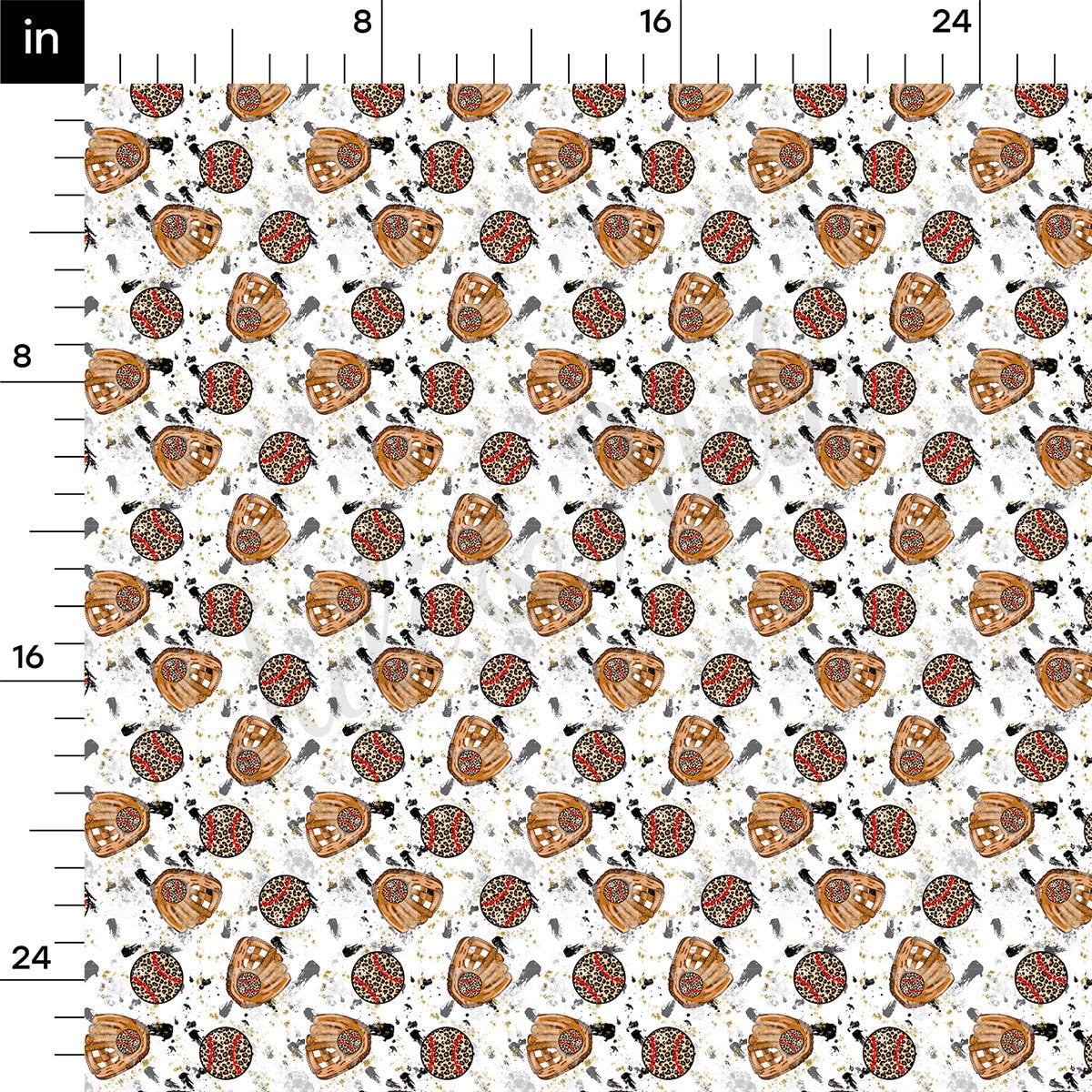 100% Cotton Fabric CTN2701 Baseball