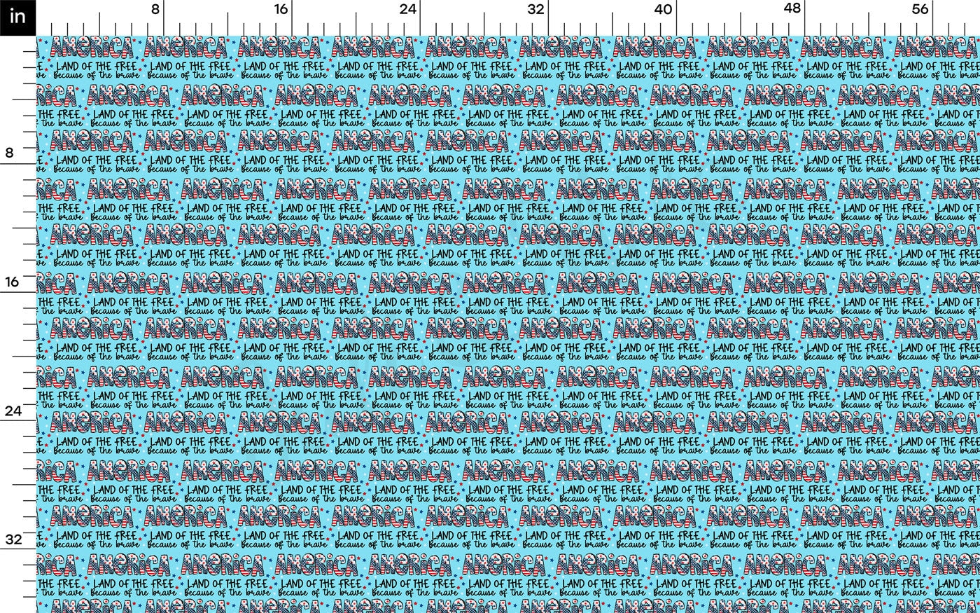100% Cotton Fabric CTN2734 4th of July Patriotic