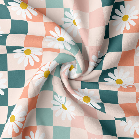 DBP Fabric Double Brushed Polyester DBP2706 Floral