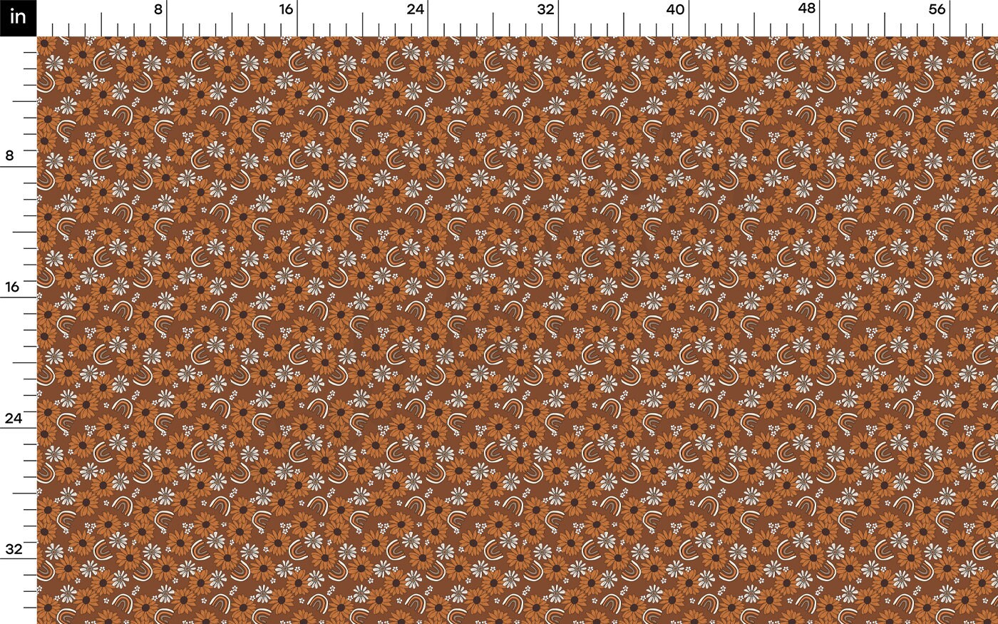 100% Cotton Fabric By the Yard Printed in USA Cotton Sateen - Cotton CTN486