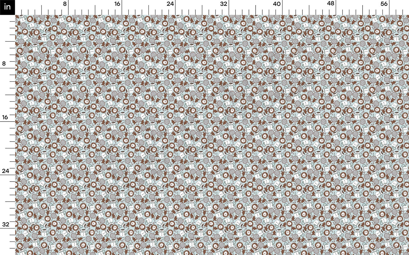 100% Cotton Fabric By the Yard Printed in USA Cotton Sateen - Cotton CTN704