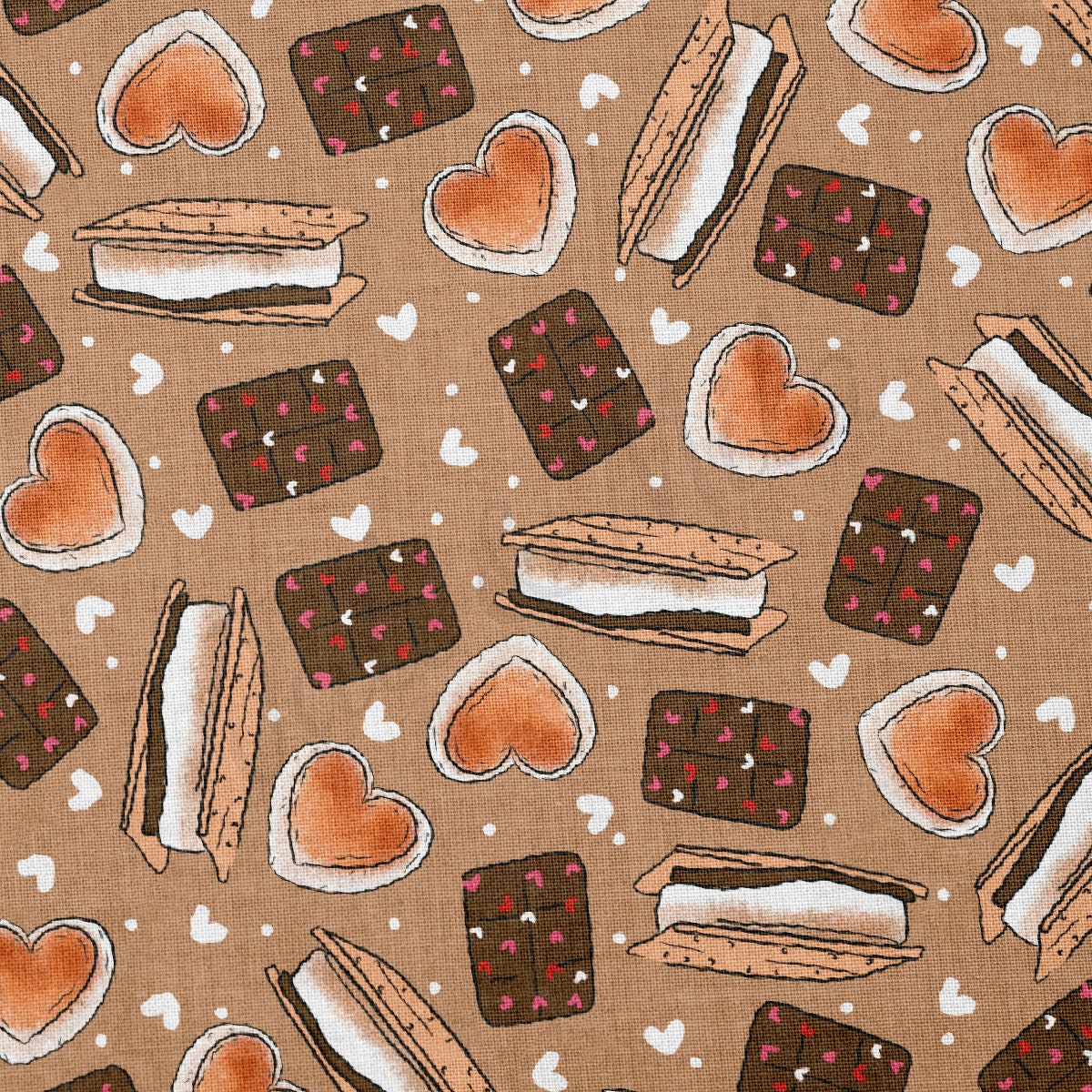 100% Cotton Fabric By the Yard Printed in USA Cotton Sateen - Cotton CTN1113