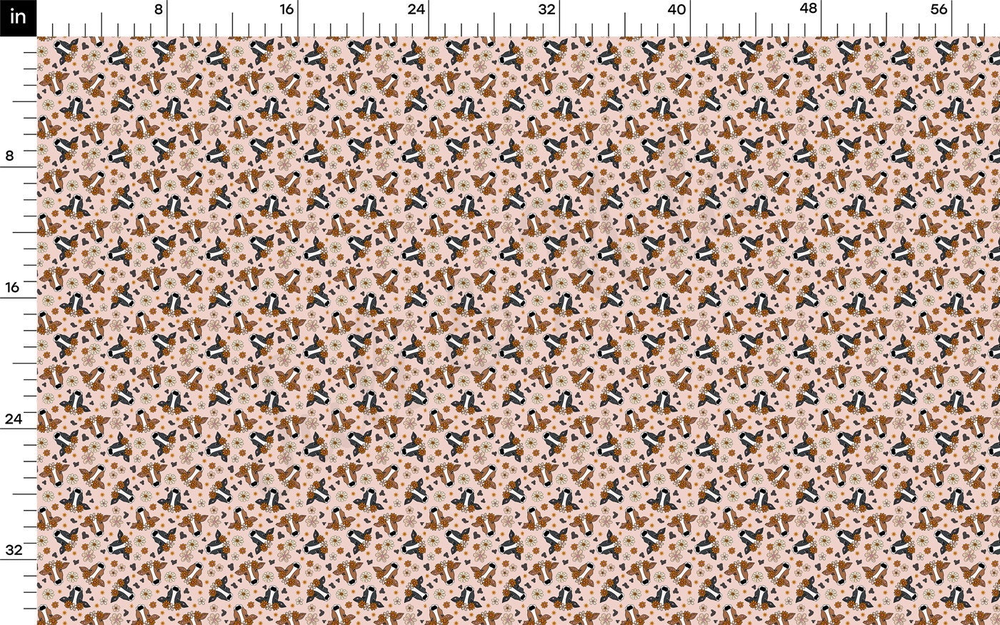 100% Cotton Fabric By the Yard Printed in USA Cotton Sateen - Cotton CTN1157