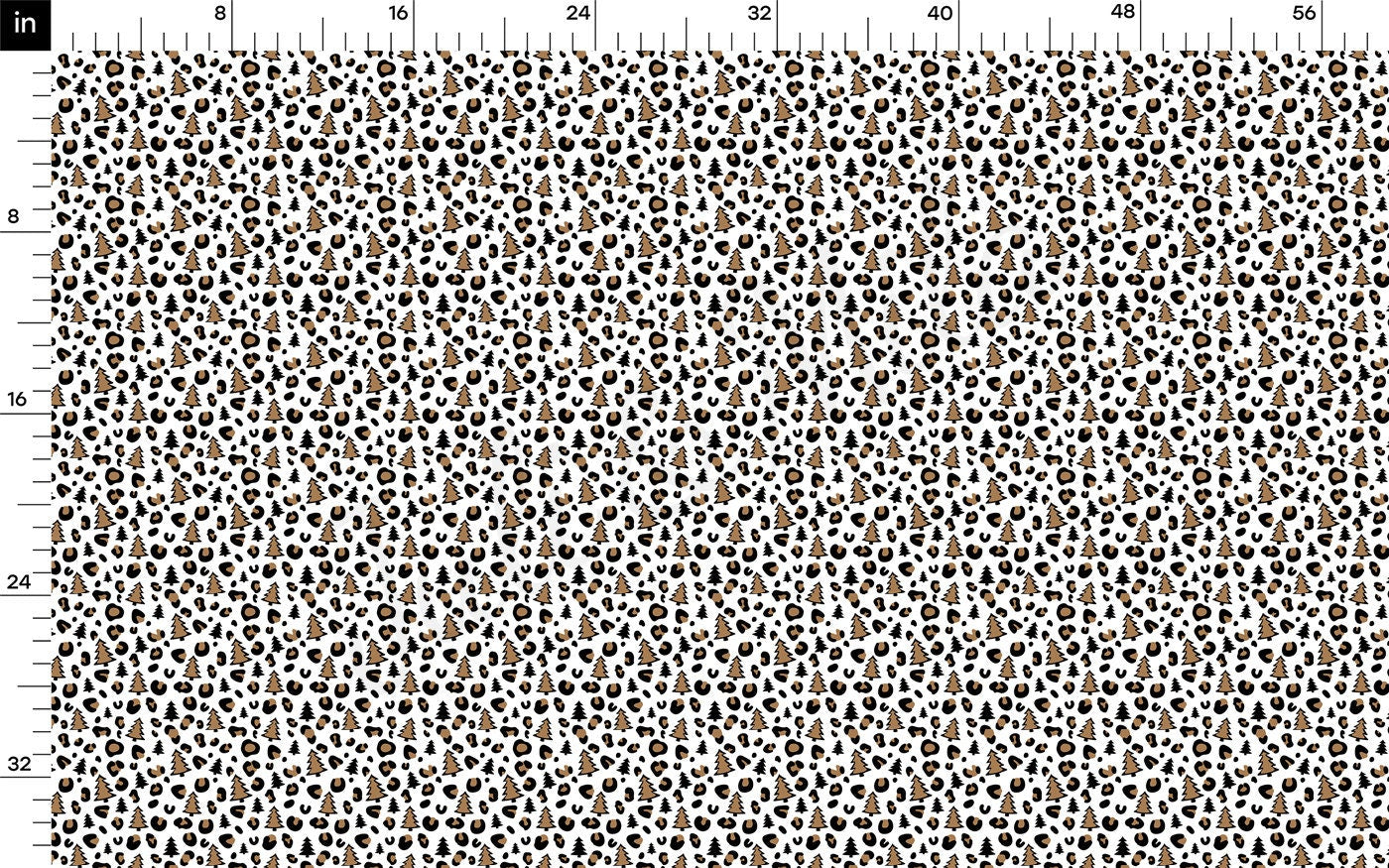 100% Cotton Fabric By the Yard Printed in USA Cotton Sateen - Cotton CTN1046 Christmas
