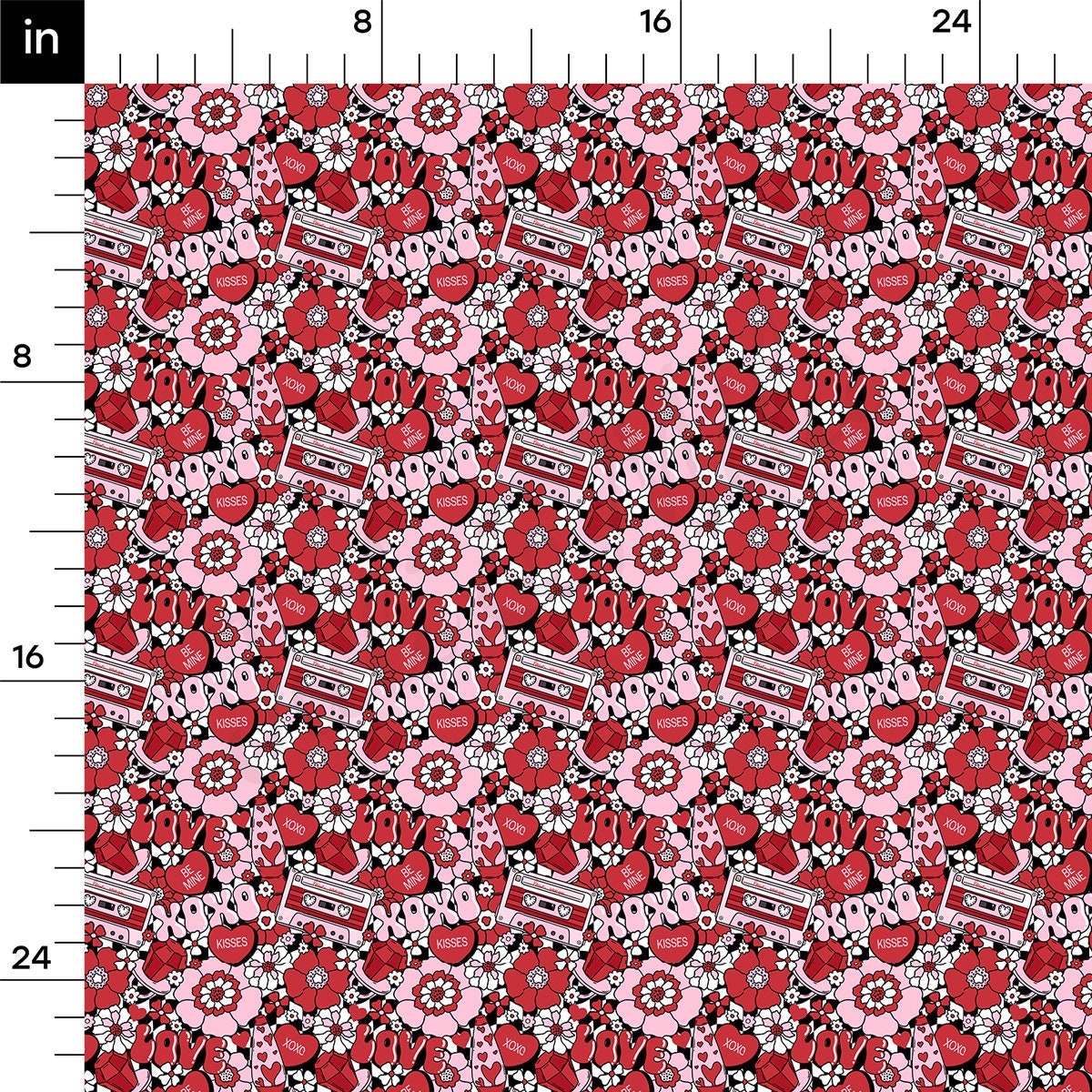 100% Cotton Fabric By the Yard Printed in USA Cotton Sateen - Cotton CTN1174