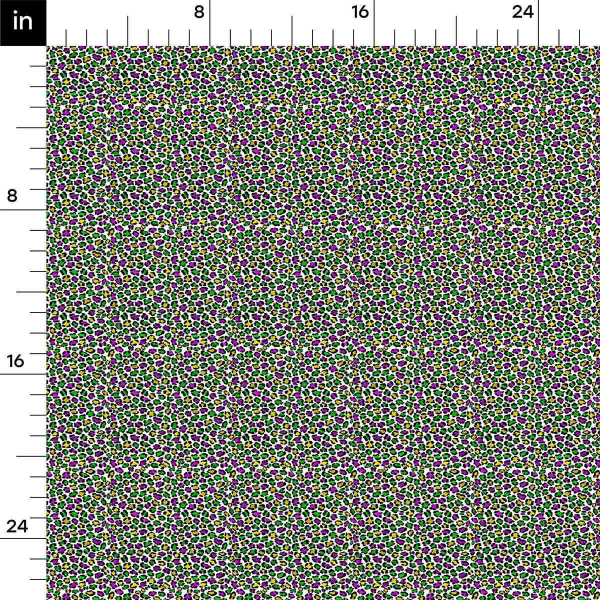 100% Cotton Fabric By the Yard Printed in USA Cotton Sateen - Cotton CTN1360 Mardi Gras