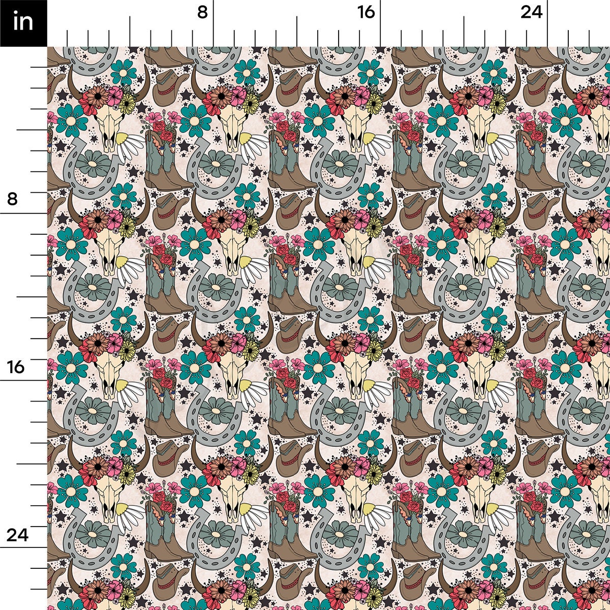 100% Cotton Fabric By the Yard Printed in USA Cotton Sateen - Cotton CTN1407