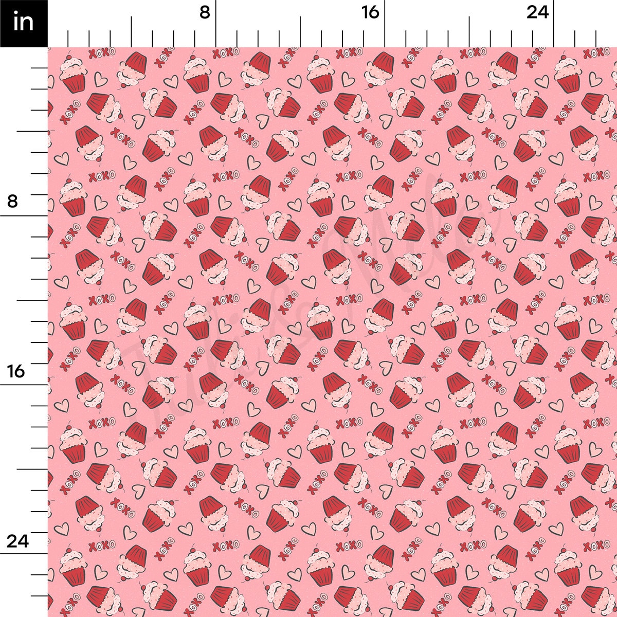 100% Cotton Fabric By the Yard Printed in USA Cotton Sateen - Cotton CTN1216 Valentine's Day
