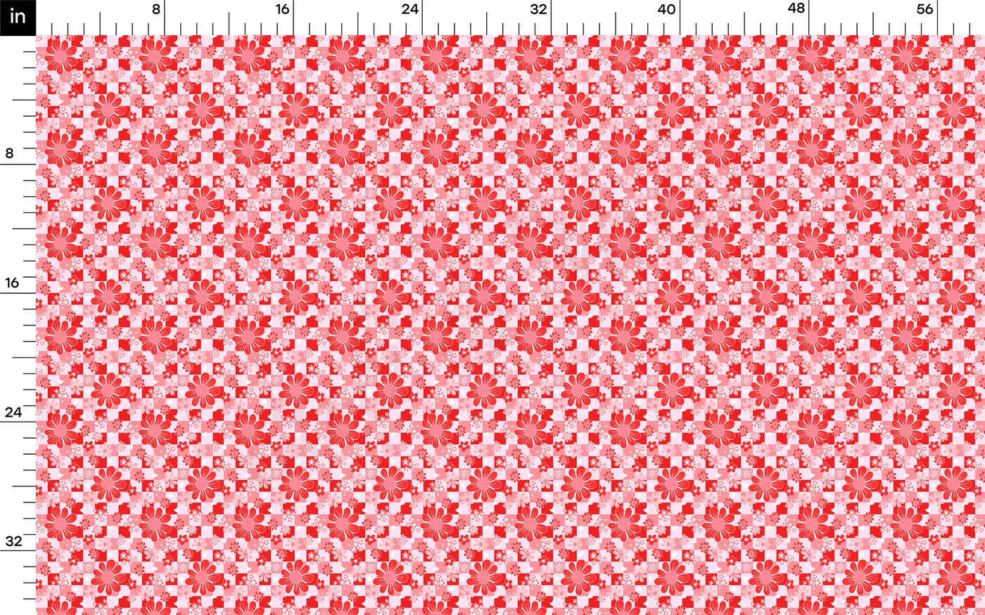 100% Cotton Fabric By the Yard Printed in USA Cotton Sateen - Cotton CTN1247 Valentine's Day
