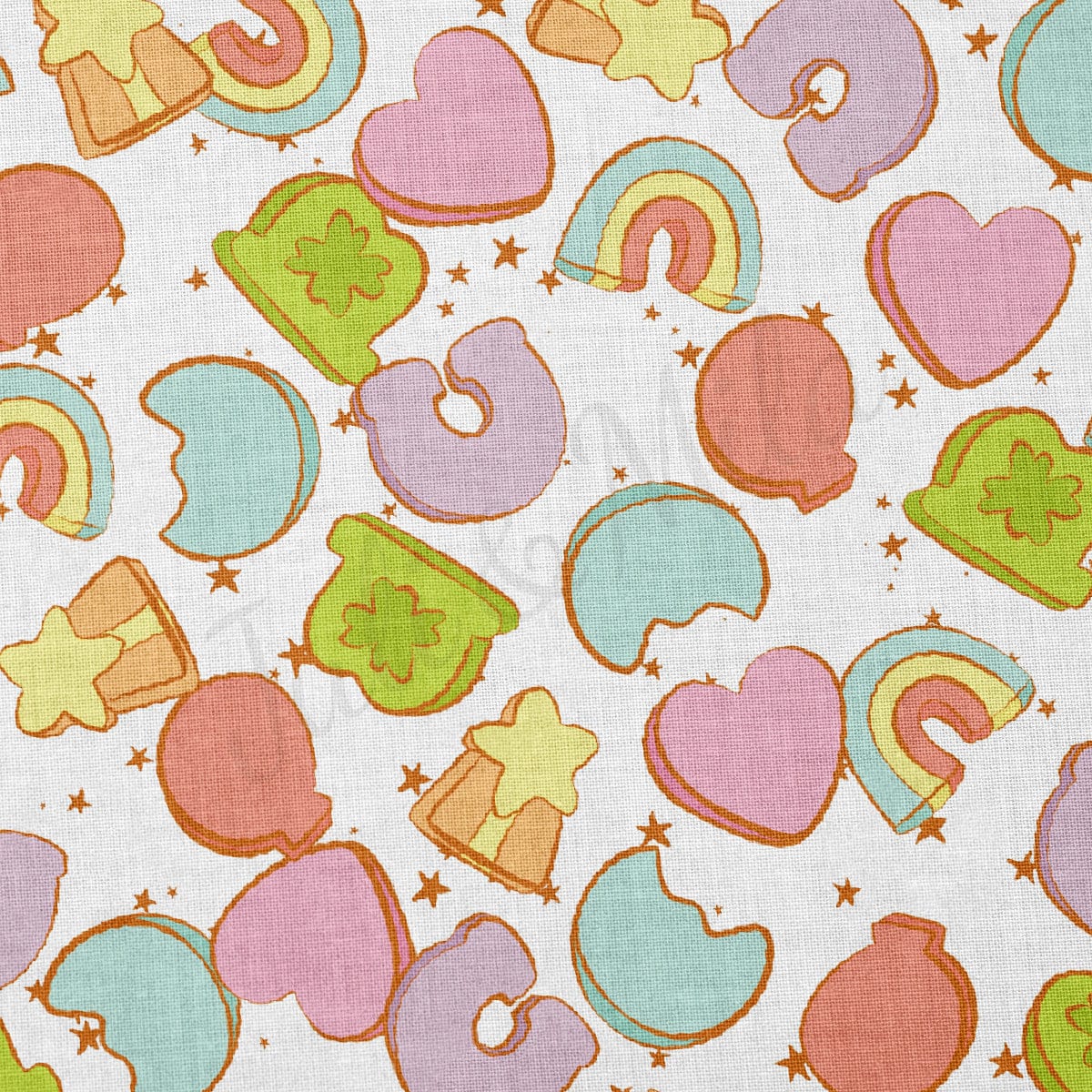 100% Cotton Fabric By the Yard Printed in USA Cotton Sateen - Cotton CTN1323