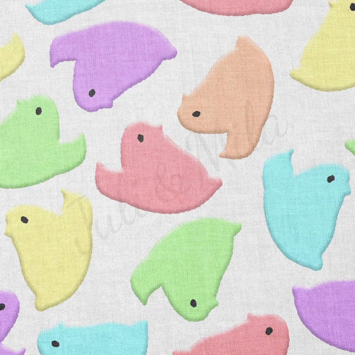 100% Cotton Fabric By the Yard Printed in USA Cotton Sateen - Cotton CTNEast77 Easter