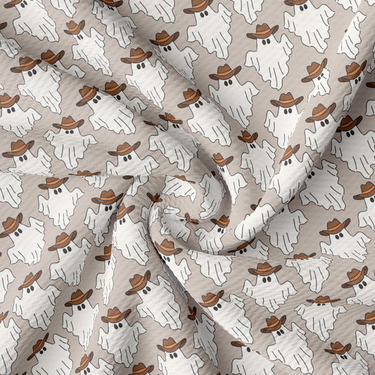 a white dog with a brown hat on it's head