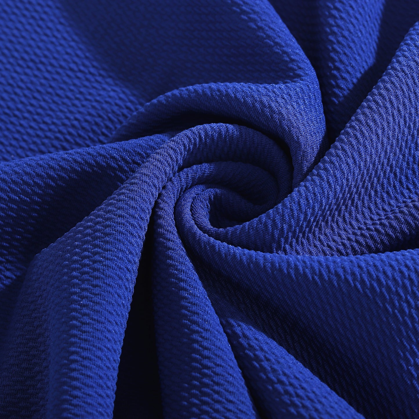Cobalt Liverpool Bullet Textured Fabric