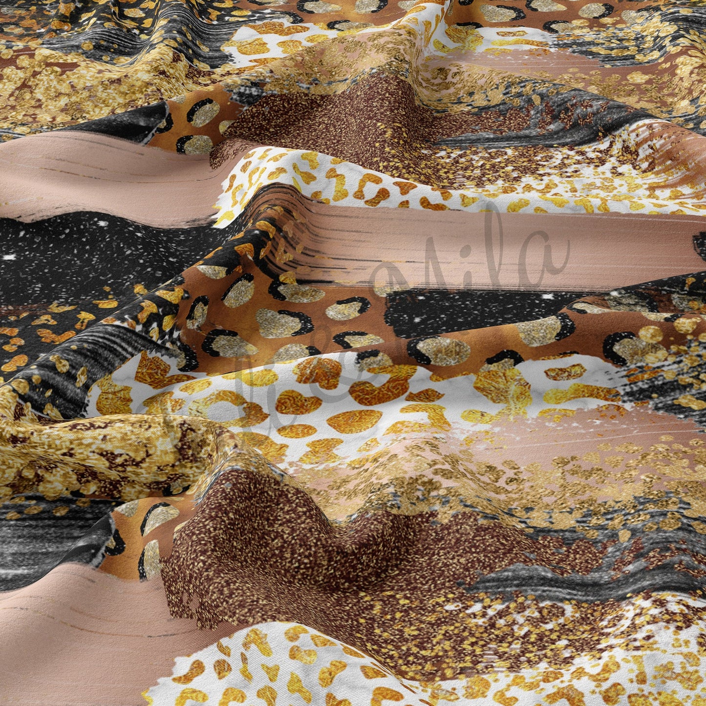 DBP Fabric Double Brushed Polyester Fabric BrushStrokes7