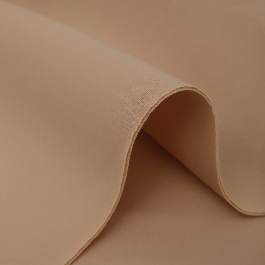 Beige Super Techno Scuba Neoprene Fabric