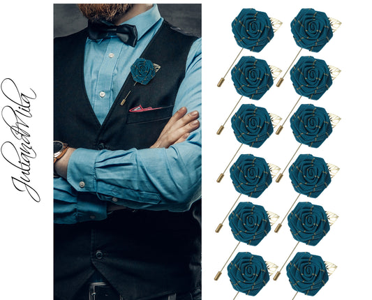 Flower Lapel Pin, Emerald Lapel Pin, Lapel Pin, Wedding Lapel Pin, Men Lapel Pin, Lapel Flower, Wedding Boutonniere, Gift, Men's Lapel
