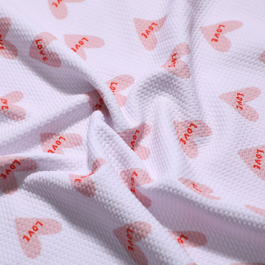Bullet Textured Fabric Valentines day (V12)