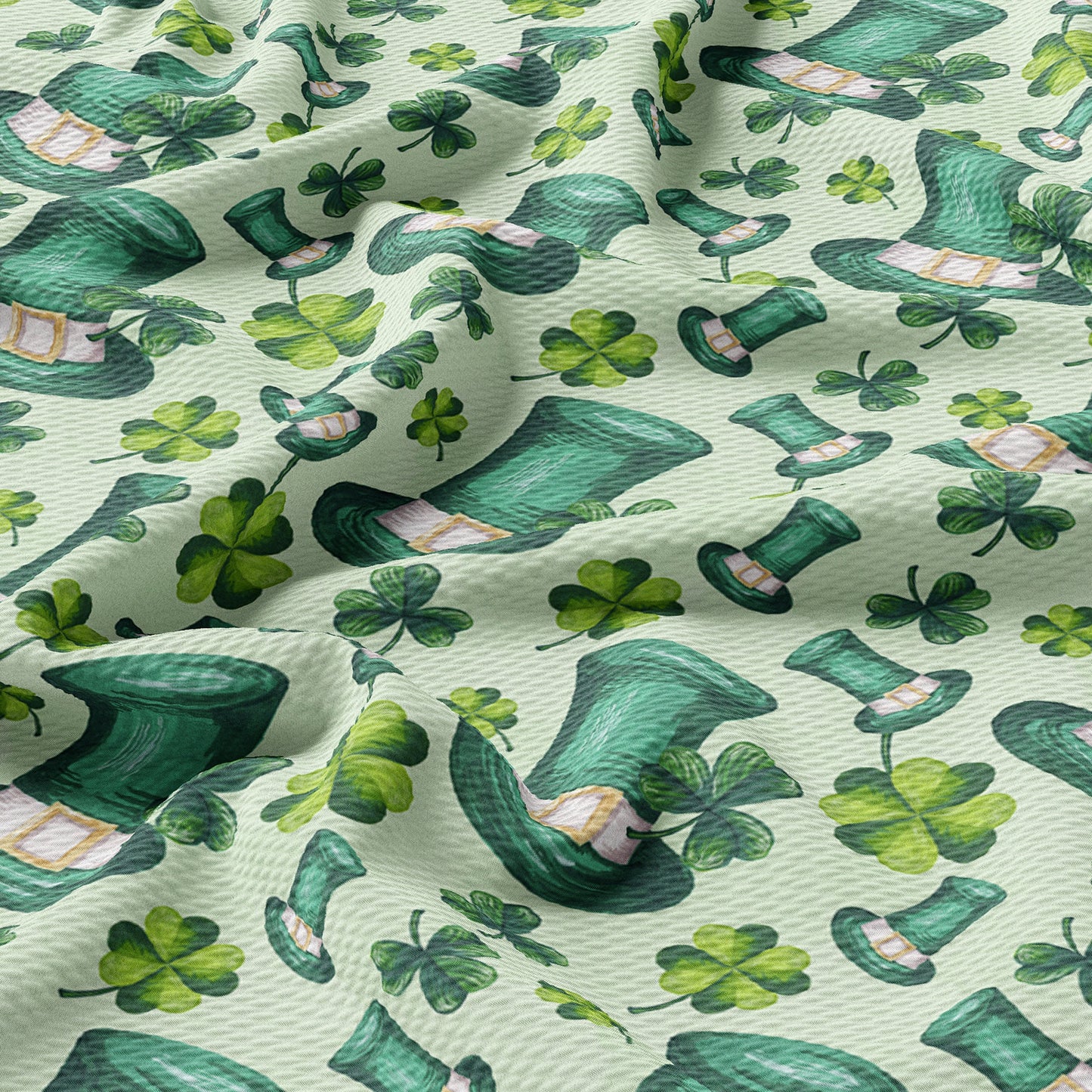 St. Patrick’s day Bullet Fabric clover leaf (P3)