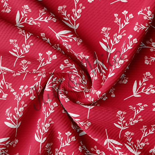 Bullet Textured Fabric Floral59