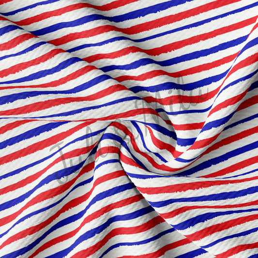 Patriotic 4th of July Bullet Fabric USA Flag PT33