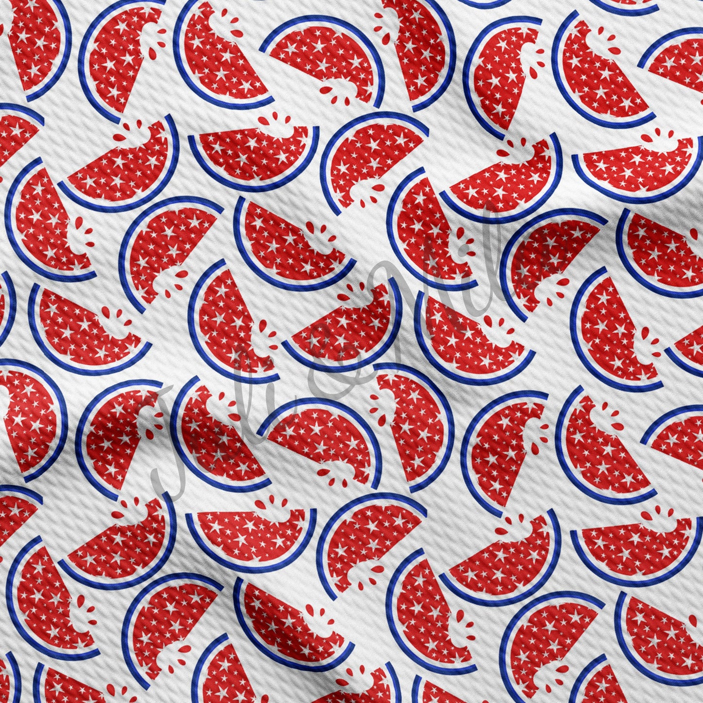 Patriotic 4th of July Bullet Fabric PT34