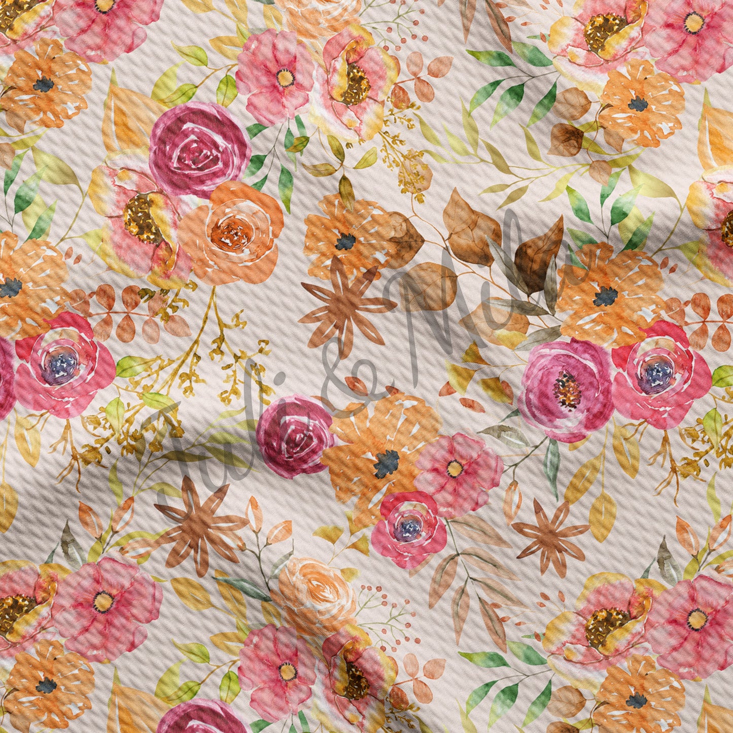Floral Bullet Fabric Floral89