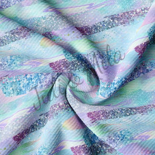 Bullet Fabric Paintsmear8blue