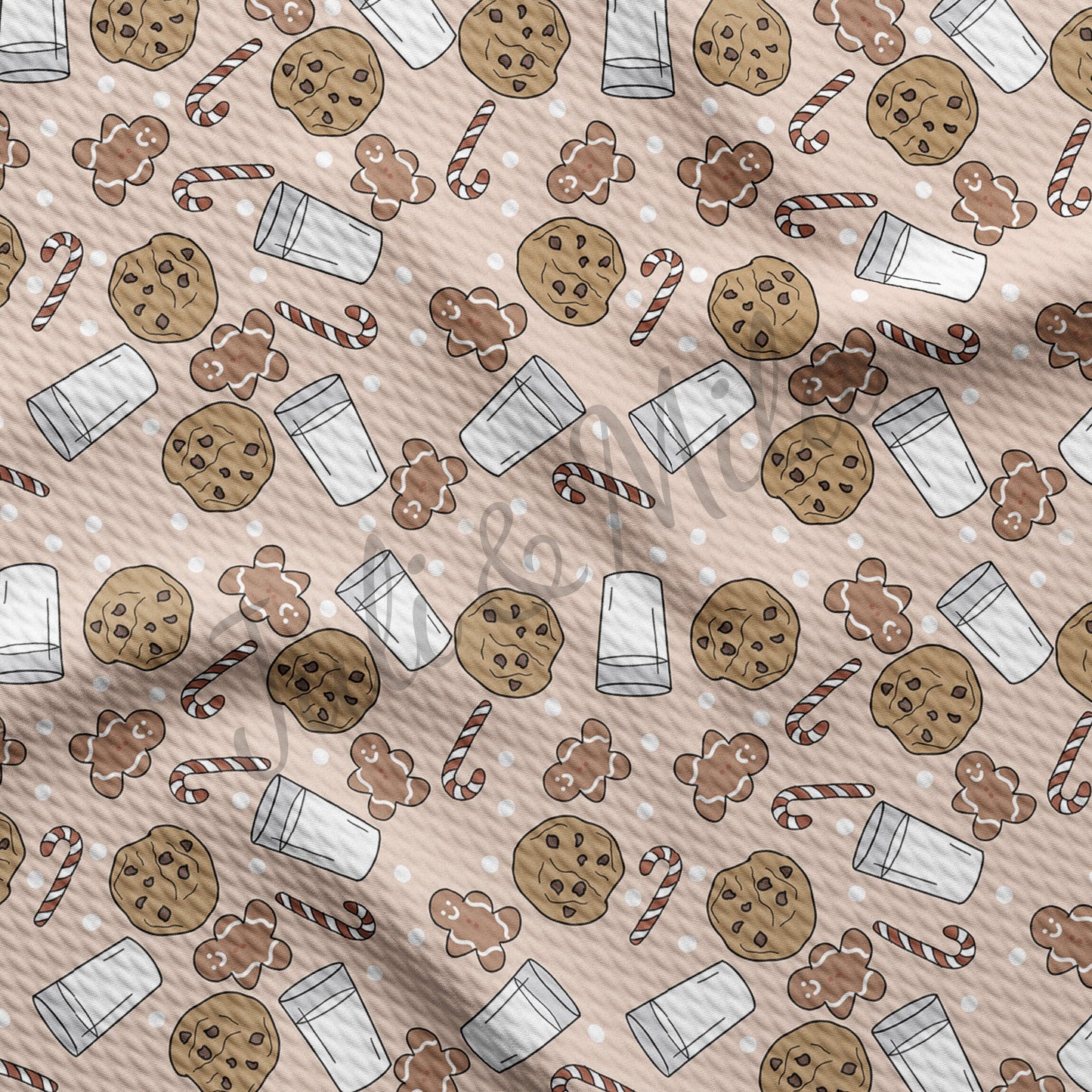 Christmas Bullet Textured Fabric AC8