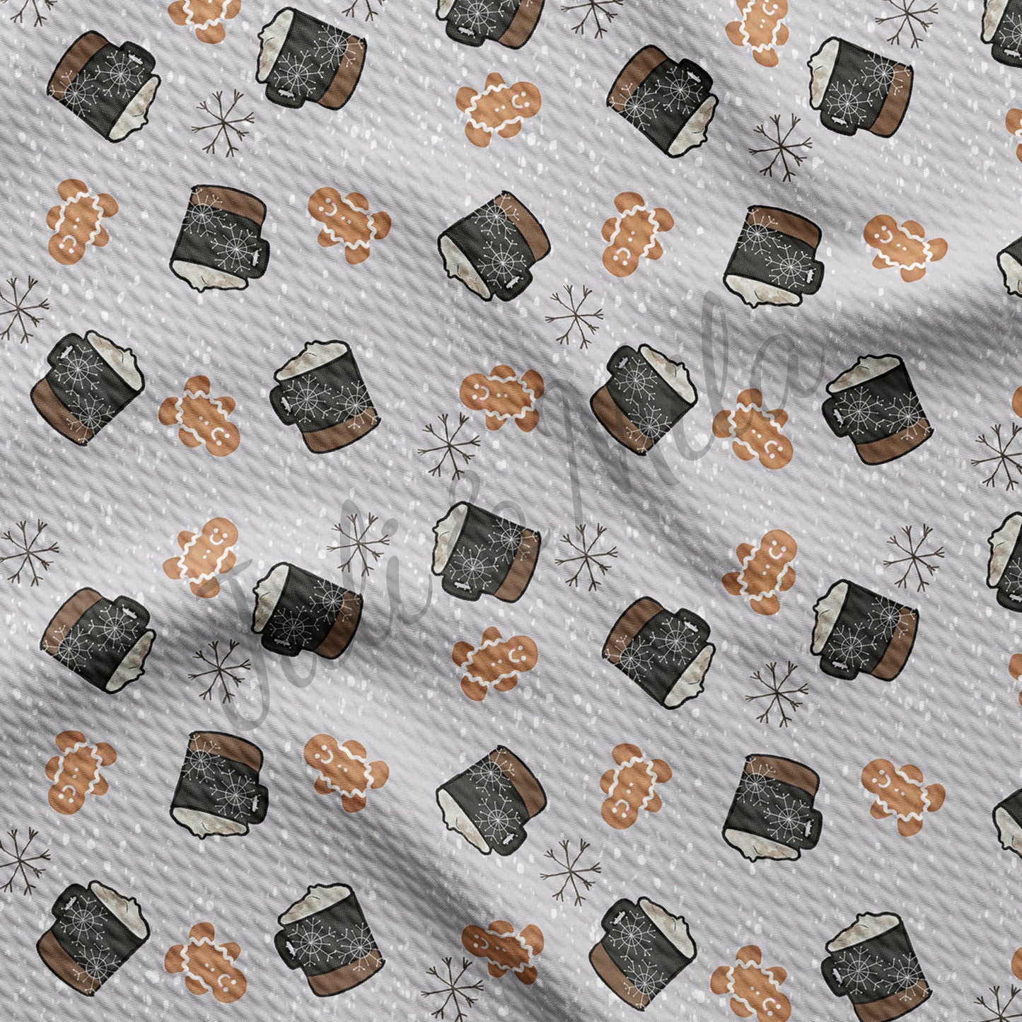 Christmas Bullet Fabric AA693