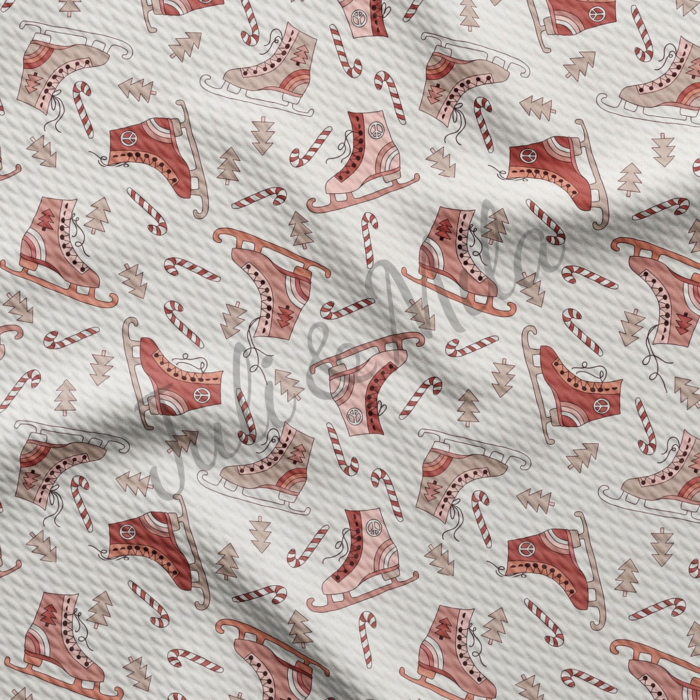 Christmas Bullet Fabric AC41