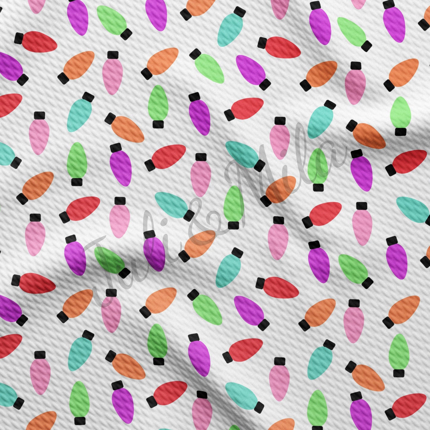 Christmas Bullet Fabric AC109