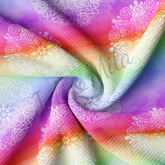 Bullet Textured Fabric Floral110