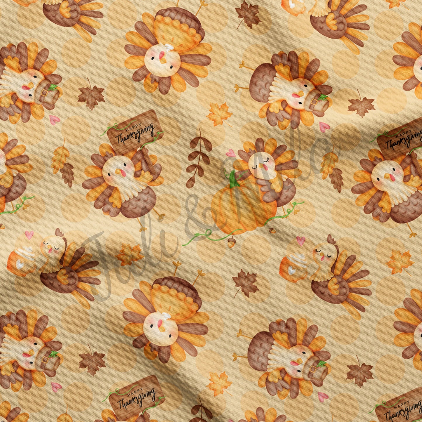 Printed Liverpool Bullet Textured Fabric by the yard 4Way Stretch Solid Strip Thick Knit Jersey Liverpool Fabric pumpkin119