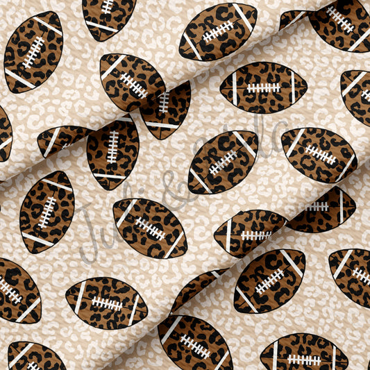 Football Cheetah Printed Bullet Fabric AA181