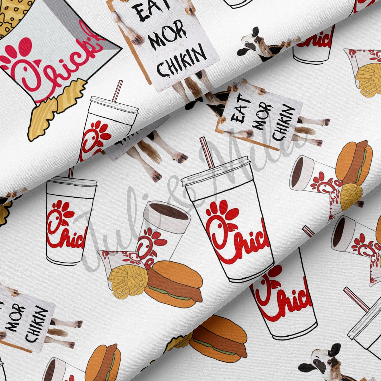 DBP Fabric Double Brushed Polyester Fabric 1 Yard food2