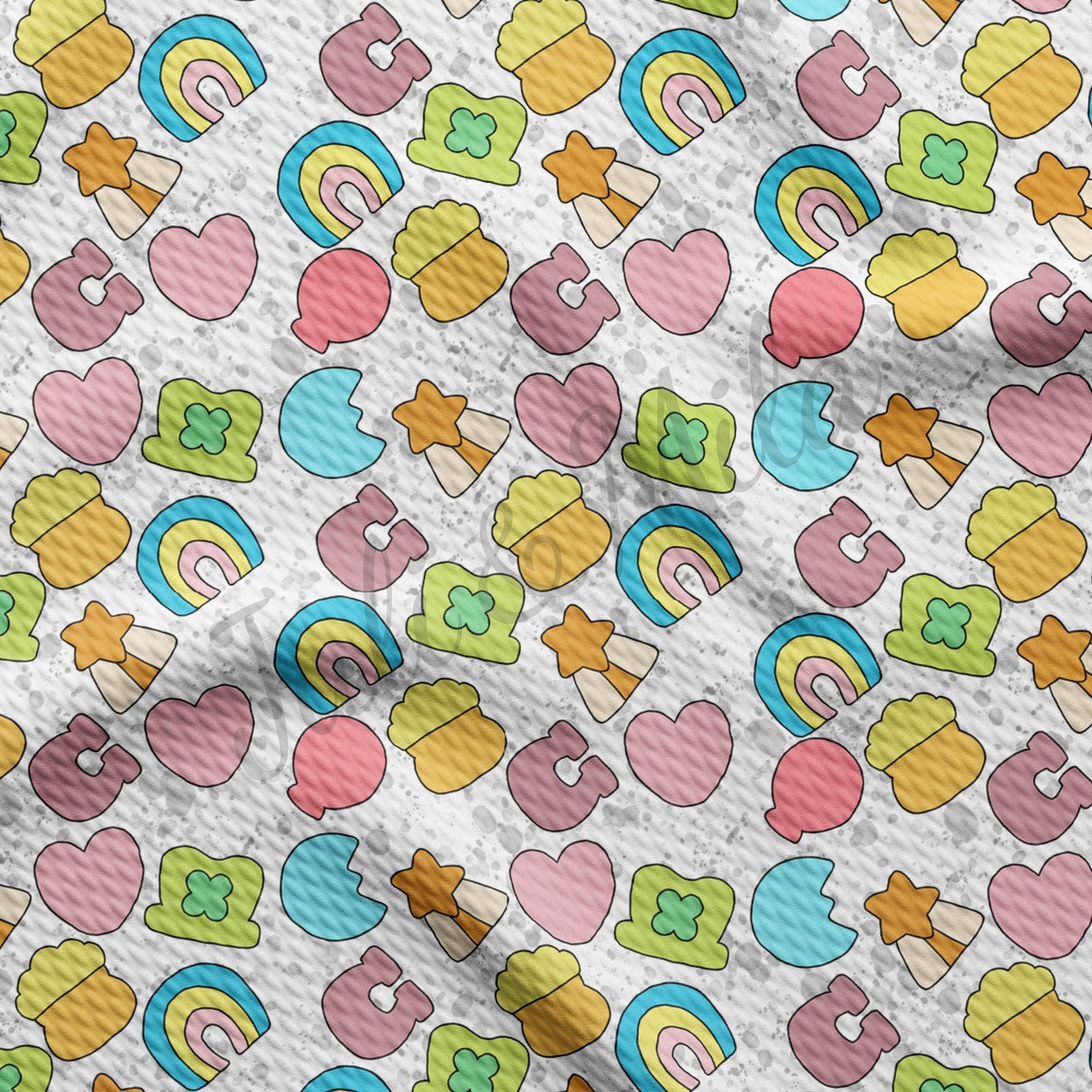 Bullet Textured Fabric Lucky Charms East72