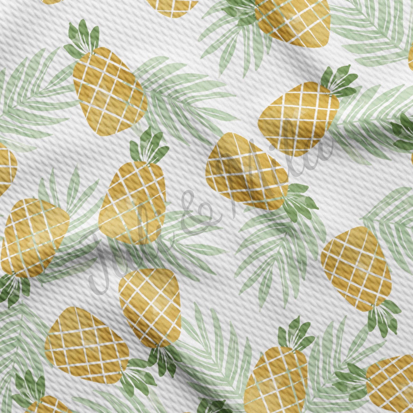 Summer Pineapple Bullet Fabric AA124