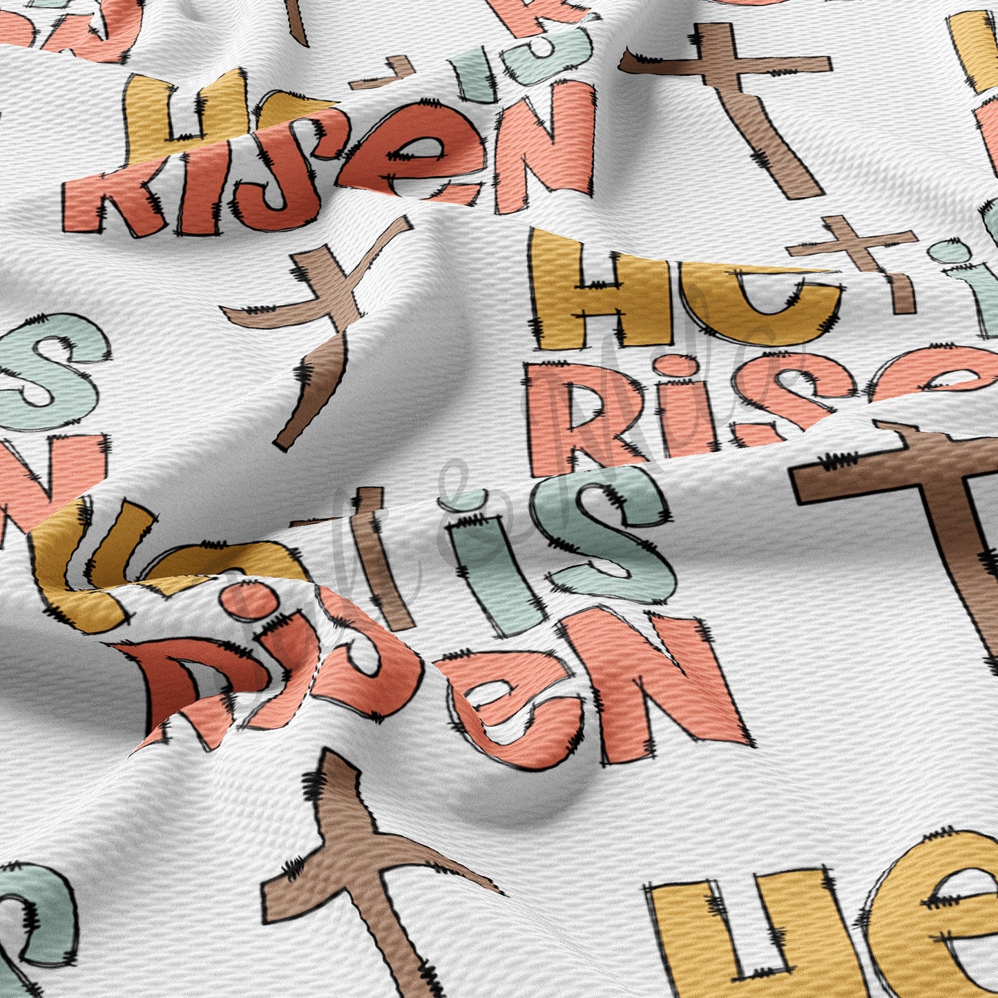 Easter Bullet Fabric by the yard TBP102 East117