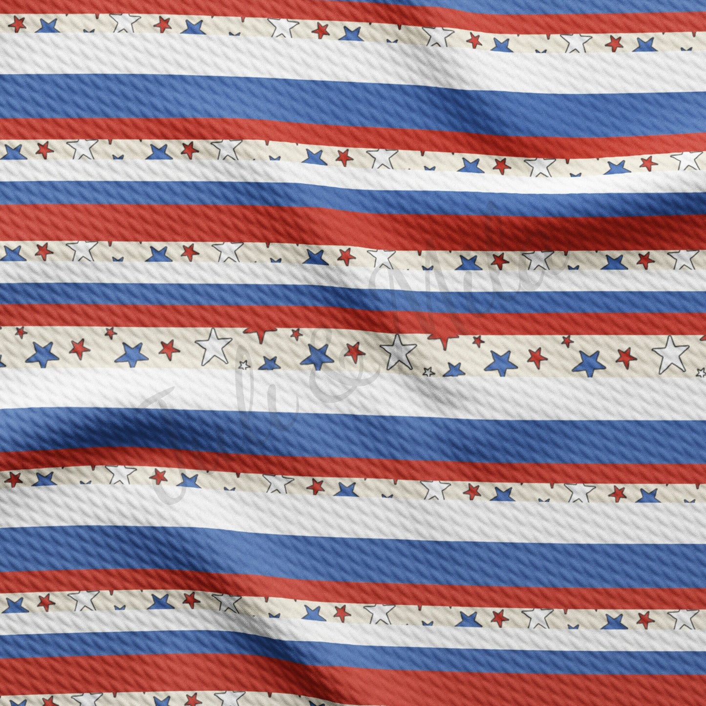 Patriotic 4th of July Bullet Fabric AA368