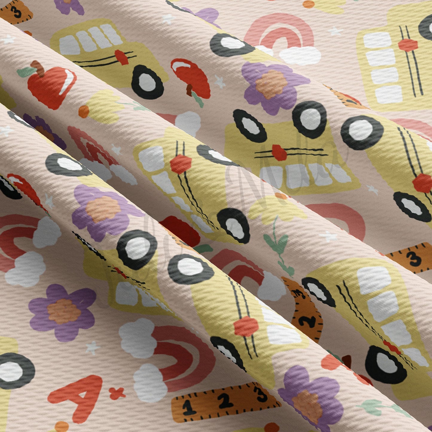 Back to School Bullet Fabric AA482