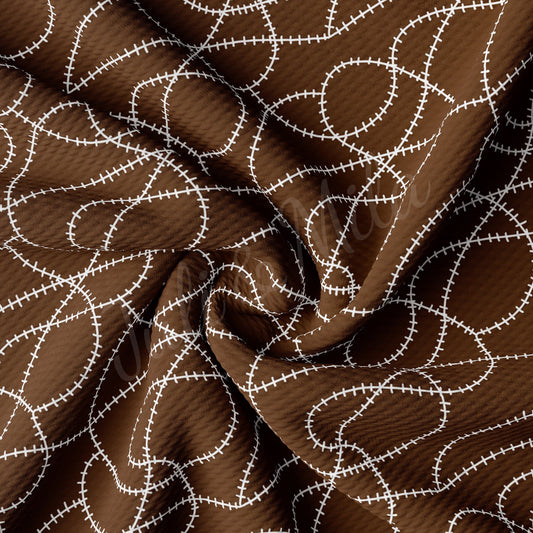 Football Bullet Textured Fabric AA789