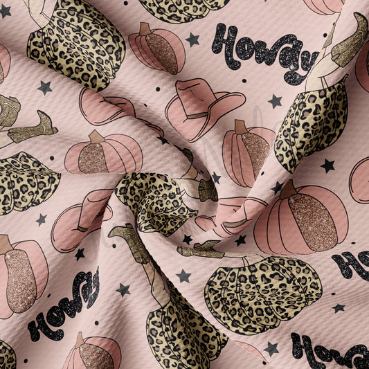 Pumpkin Bullet Textured Fabric AA975