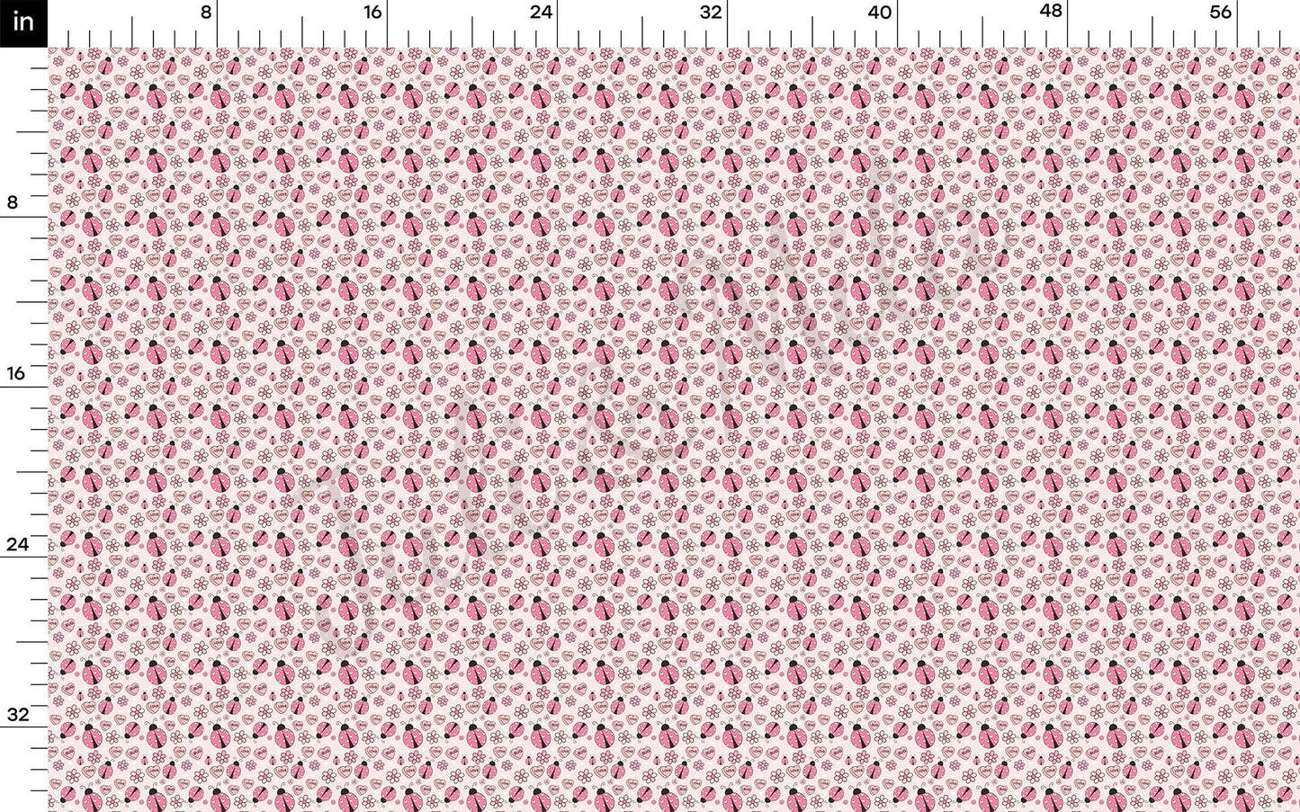 Valentines Day Bullet Textured Fabric AA979