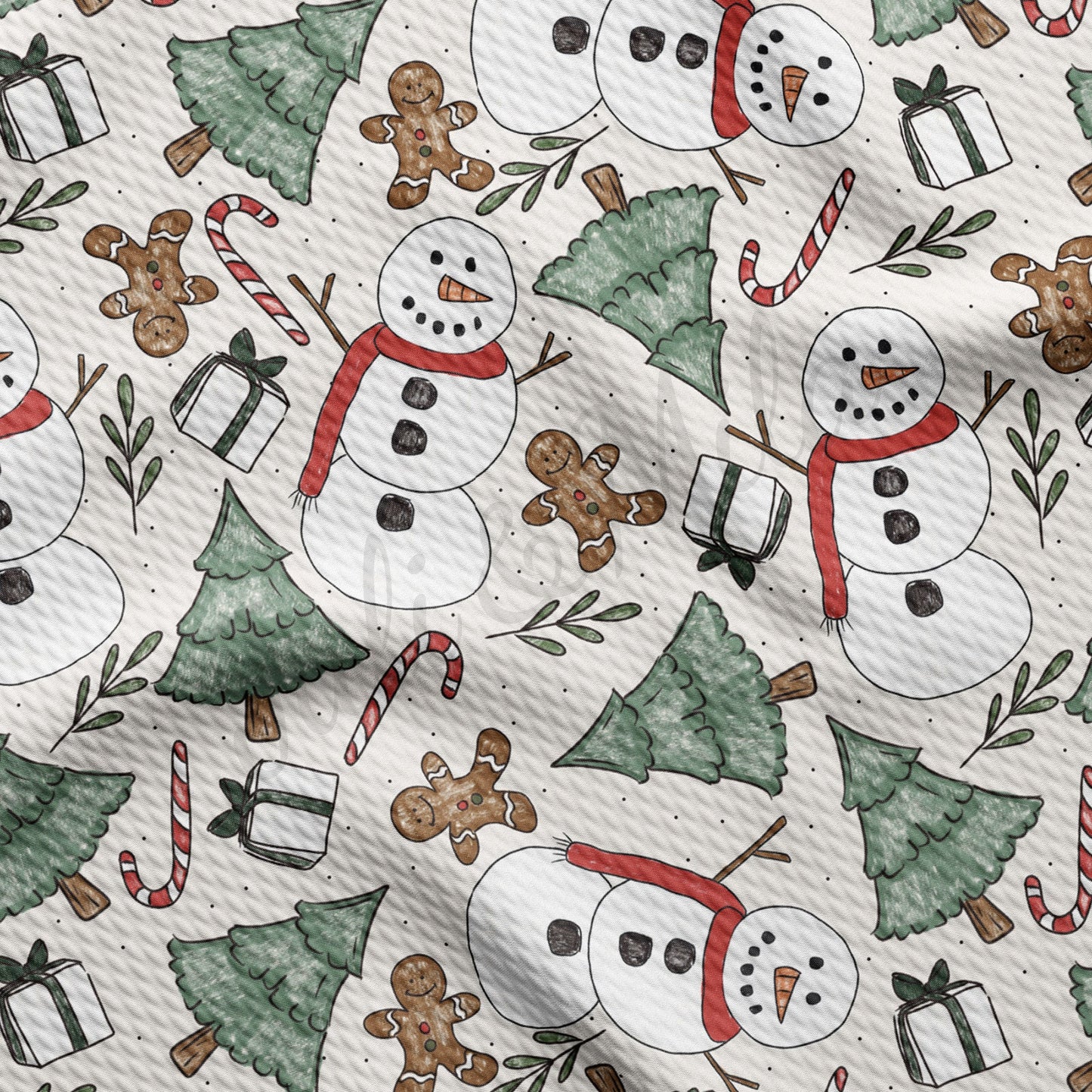 Christmas Bullet Textured Fabric AA1005
