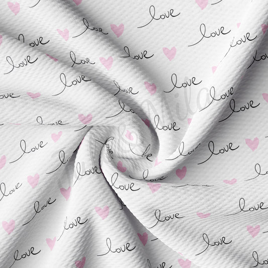 Valentines Day Bullet Textured Fabric AA1042