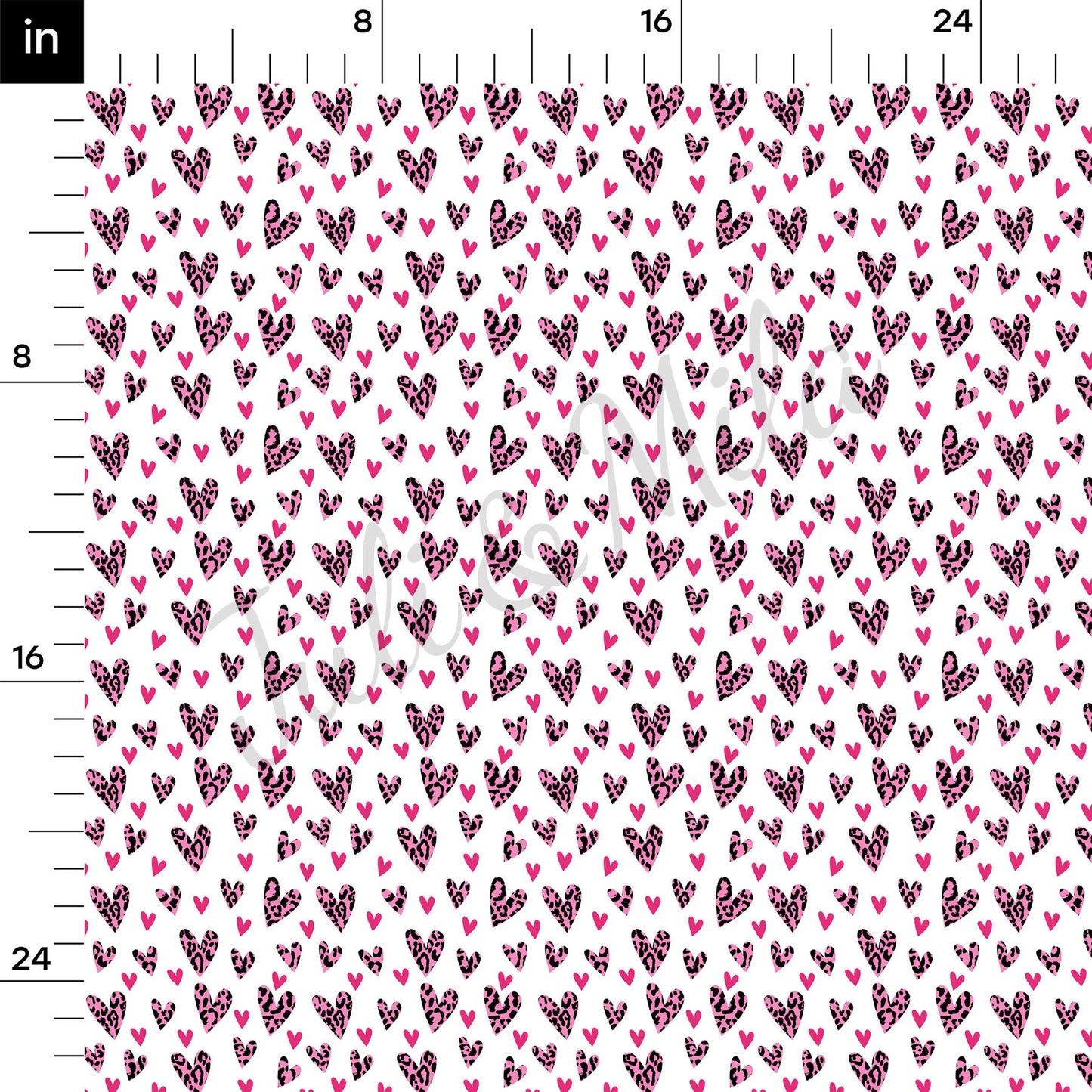 Valentines Day Bullet Textured Fabric AA1048
