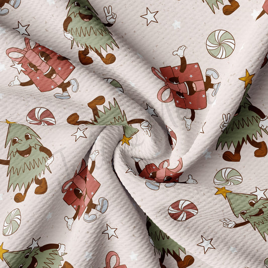 Christmas Bullet Textured Fabric AA933