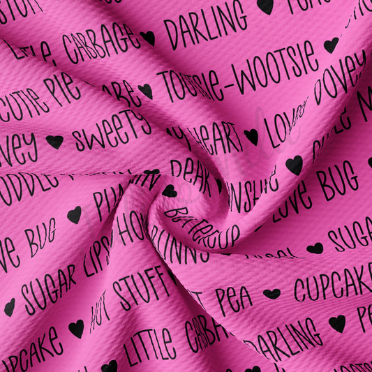 Valentines Day Bullet Textured Fabric AA980