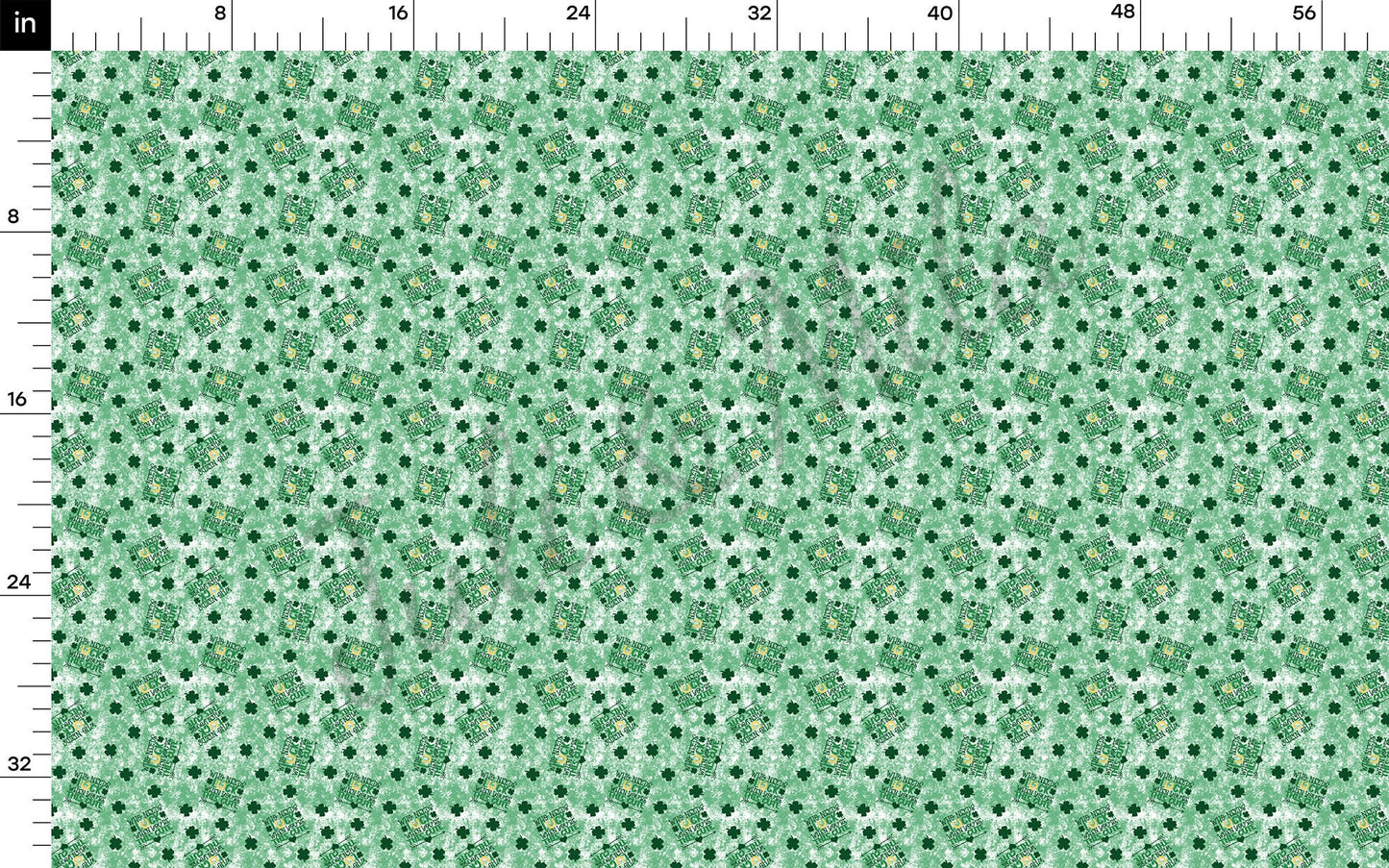 St.Patricks Day Bullet Textured Fabric AA1017